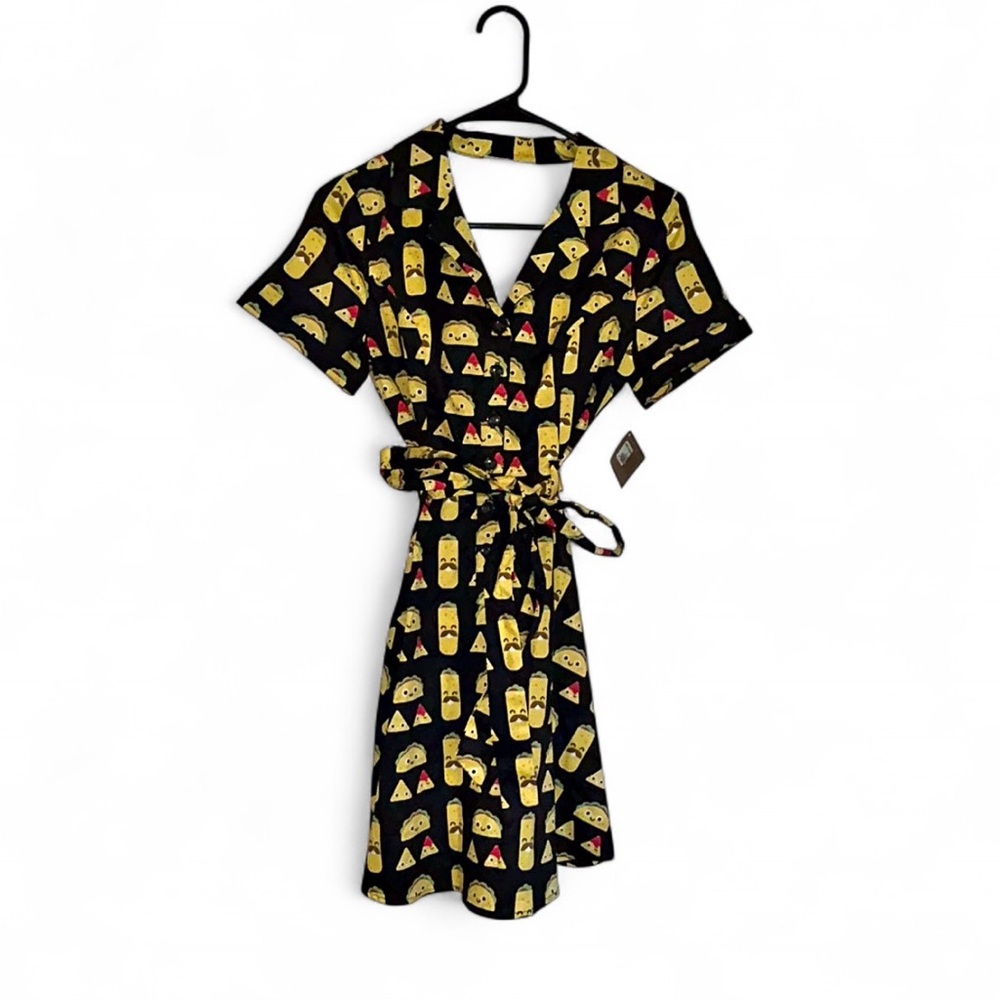 EVA ROSE / ATTIC SALT / KITCHY TACO Wrap Dress BNWT Sz M 18 PTP